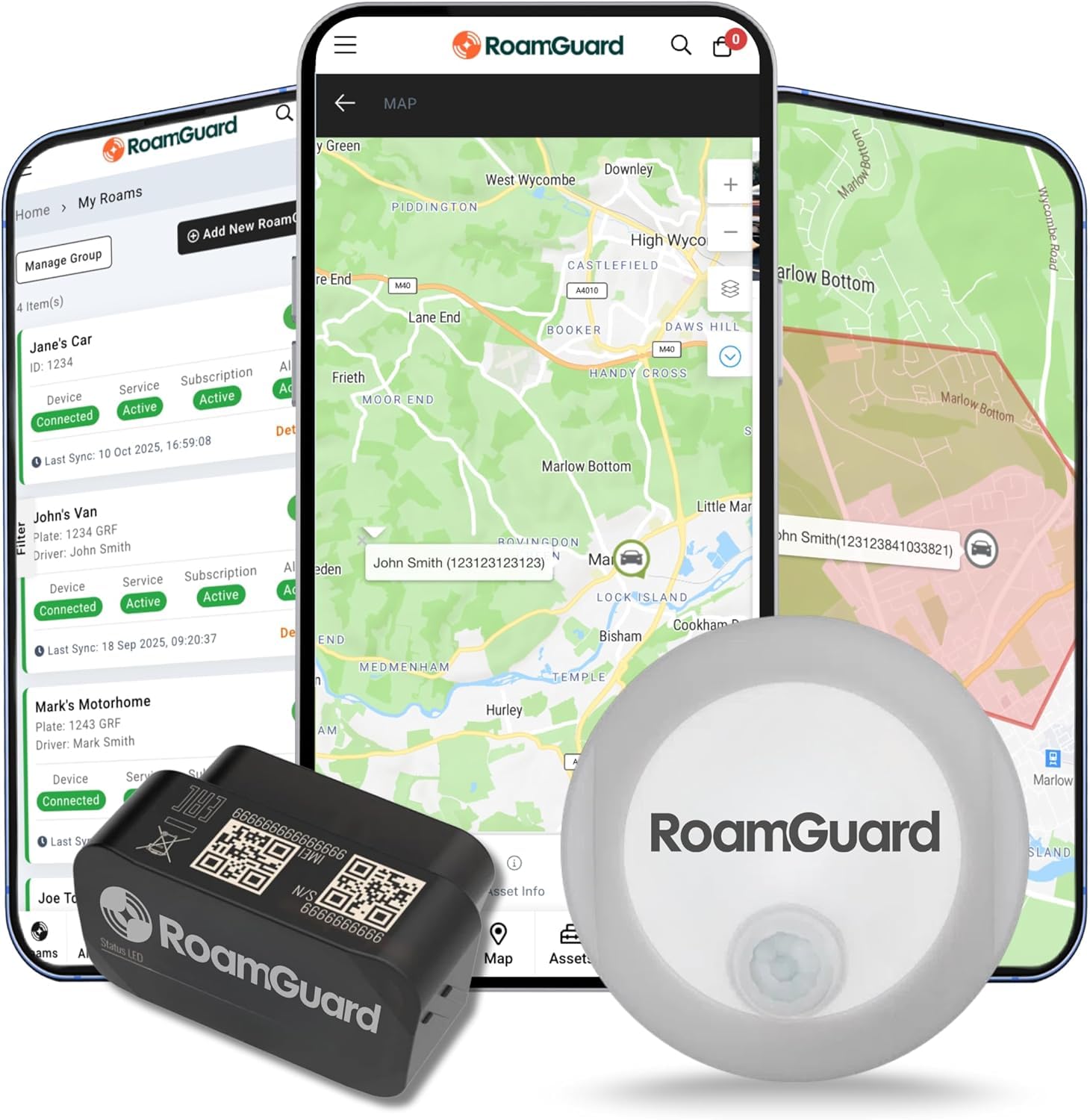Pro 100 OBD II Smart Van Alarm and GPS Tracker – Plug & Play Real-Time Vehicle Alarm & Tracking Device for Cars, Vans & Trucks | Instant Break-In Alerts | 12 Month Subscription Included