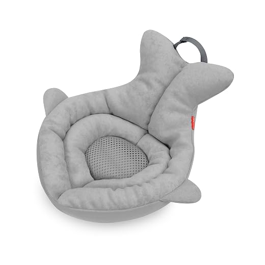 Skip Hop Soft Sink Baby Bath Tub, Moby, Grey