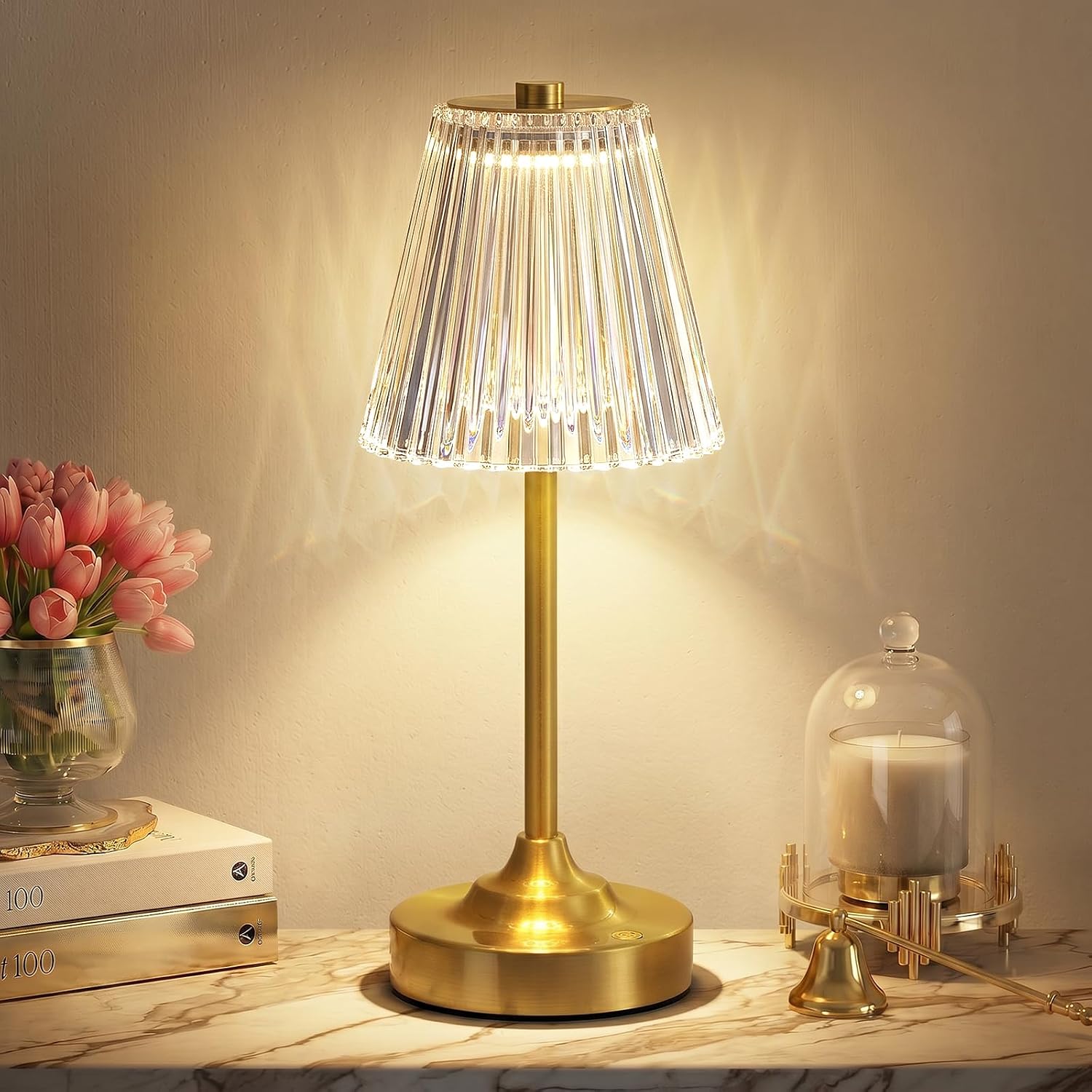 Rechargeable Crystal Acrylic Lamp