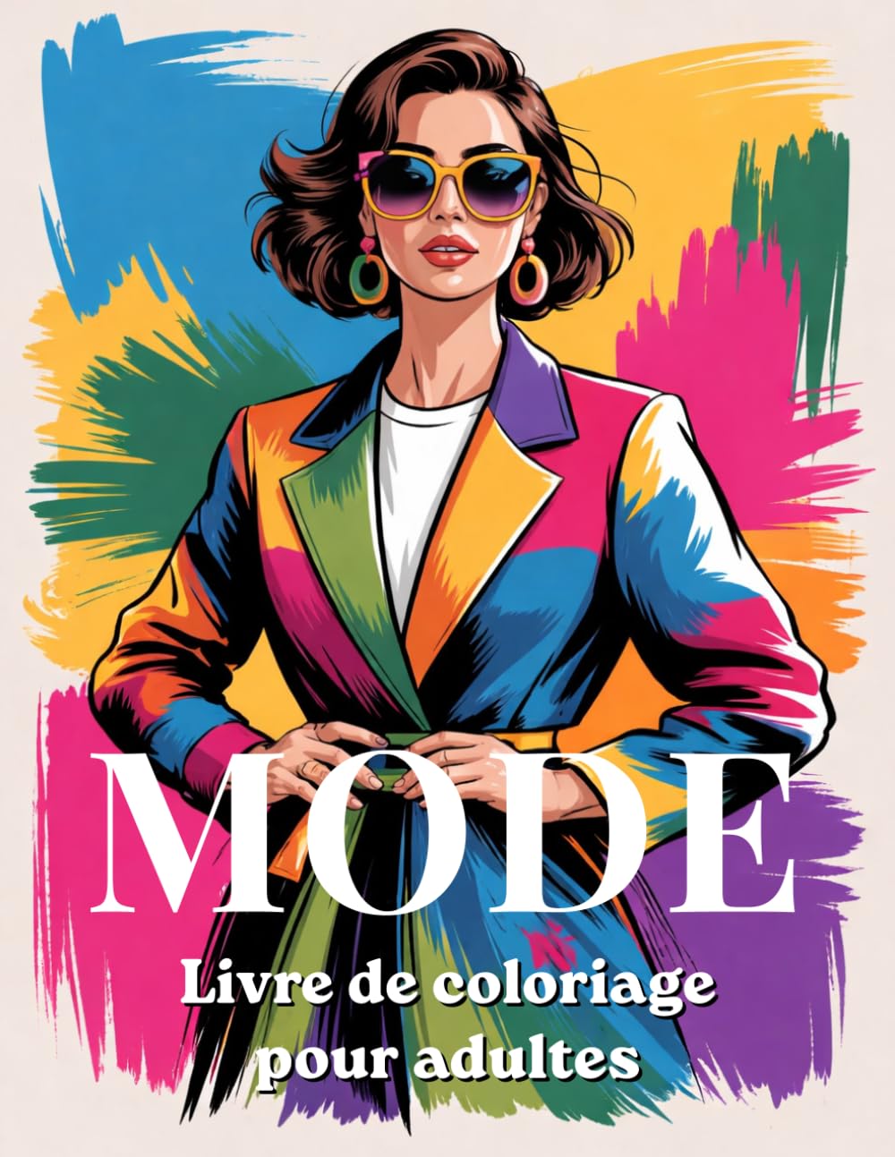 Livre de coloriage mode pour adultes: 50 tenues élégantes, designs tendance et magnifiques illustrations de mode pour la détente et la réduction du ... – Livres de Coloriage pour Femmes et Filles)