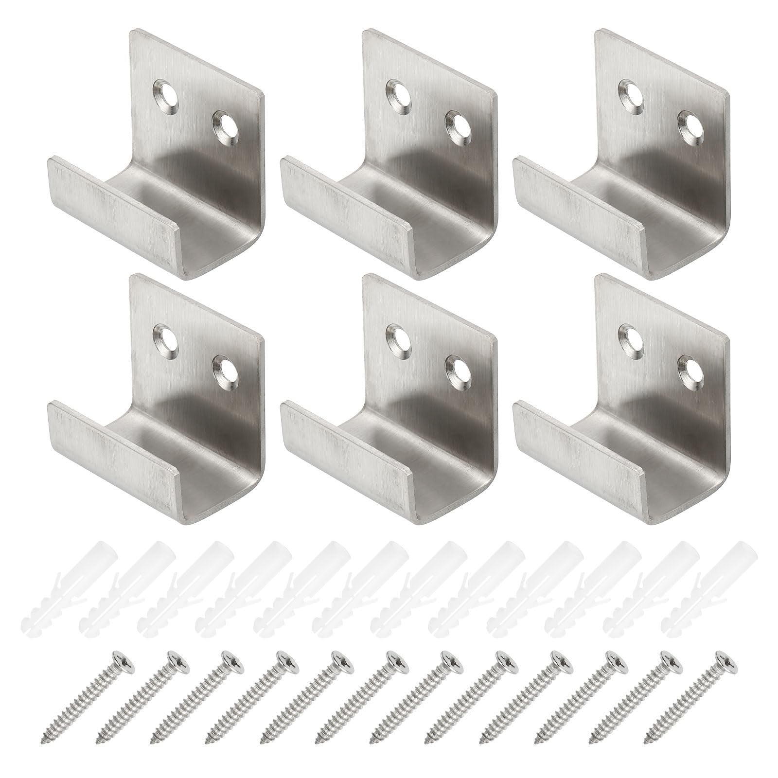PATIKIL Tile Hanger Bracket 1.38x0.98x0.8