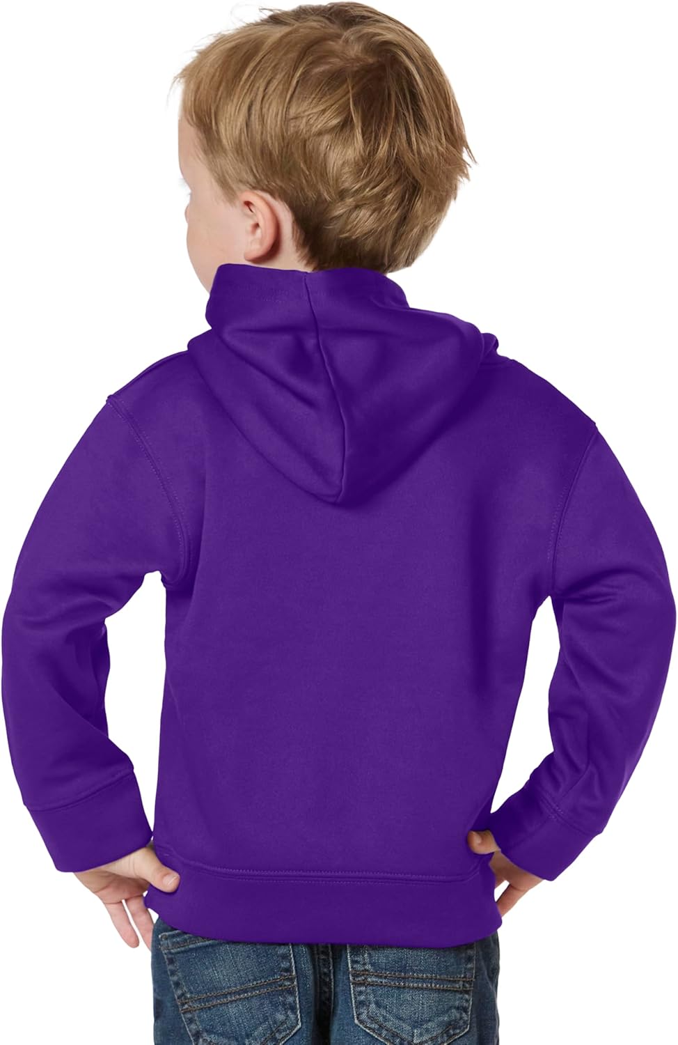 Little King NCAA Toddler Boys Polyester Performer Hoodie Sweatshirt with Team Colors - Image 2