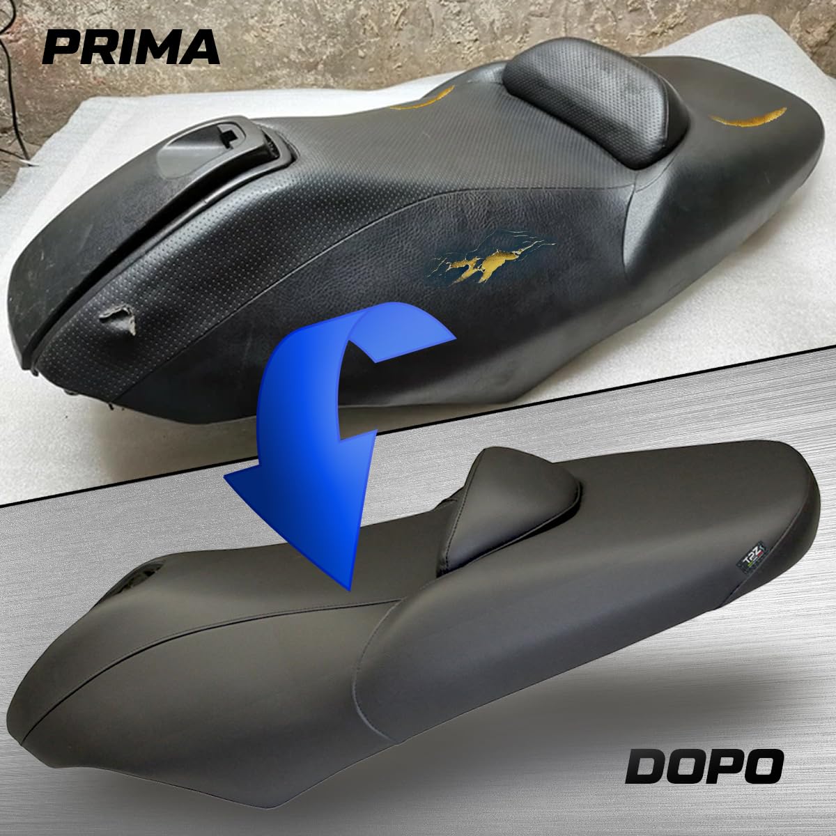 Rivestimento Sella Compatibile T-Max 500 (2001–2007) – Ecopelle di Alta Qualità