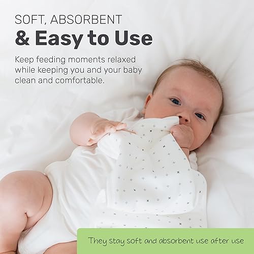 Miniatura 2 de Posh Baby Cotton Burp Cloths, Absorbent, Lightweight, and Gentle Cotton for Mess-Free Moments, Baby Burp Cloths for Boys and Girls An Essential