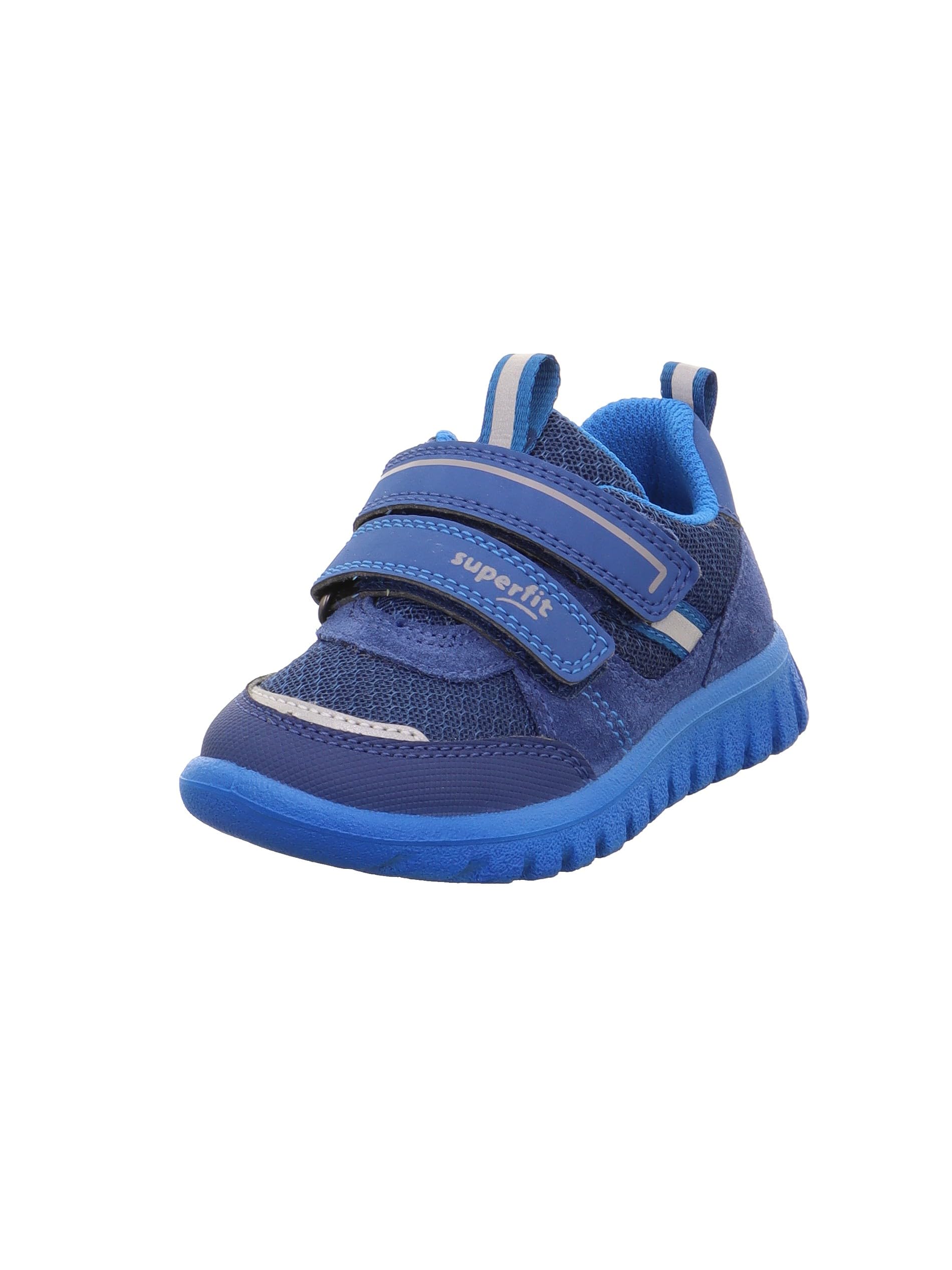 Superfit Boys' Sport7 Mini Trainers, Blue 8030., 4.5 UK
