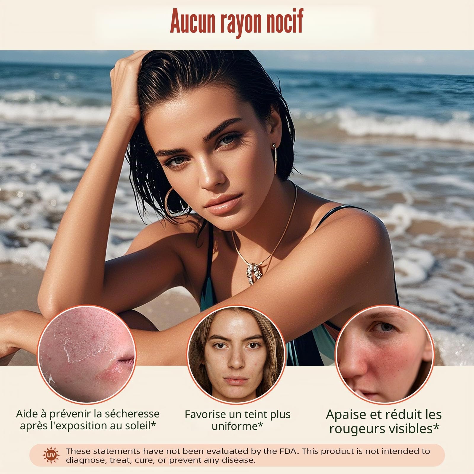 Gouttes de bronzage sans soleil à boire, gouttes de bronzage sans soleil, boisson orale hydratante bronzante pour le visage et le corps, lueur ensoleillée pour toutes les peaux