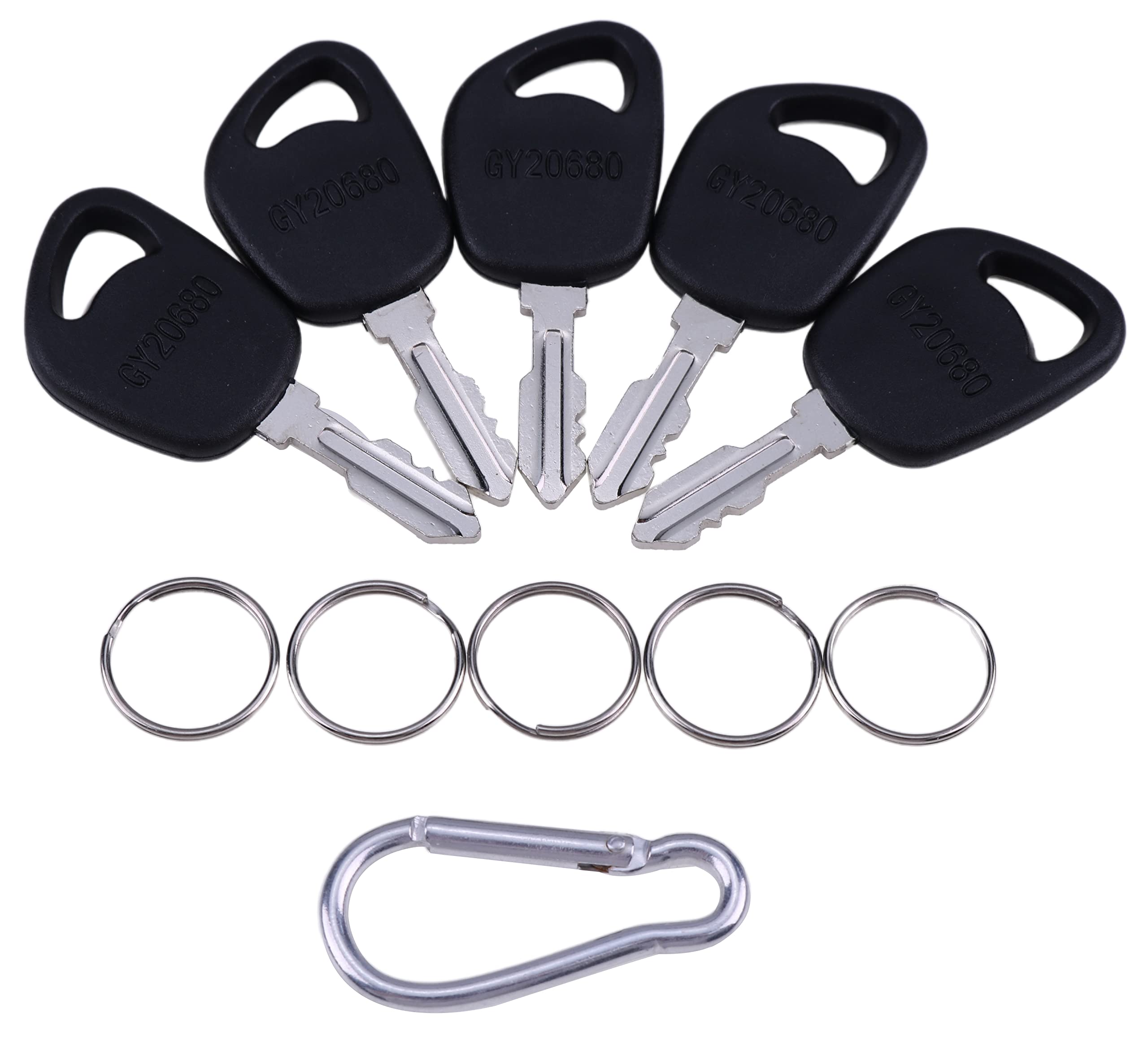 Chiavi Di Accensione Per Tosaerba John Deere - 2 Pezzi Con Portachiavi GY20680