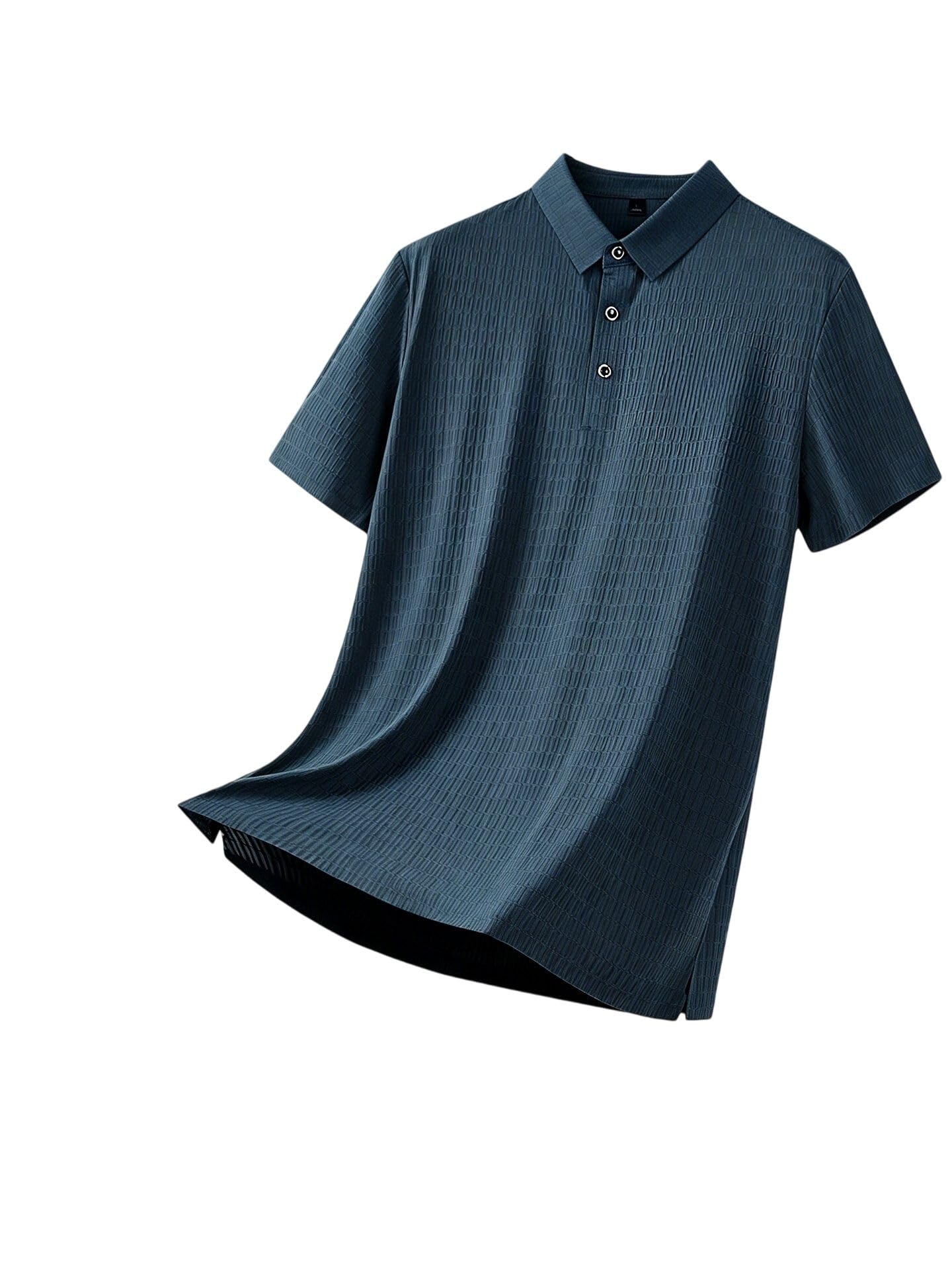 Maglietta a maniche corte da uomo a righe in seta di ghiaccio, vestibilità larga, per allenamento, corsa, abbigliamento all'aperto