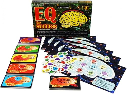 ChildTherapyToys EQ para el éxito juego de mesa, mayores de 14 años, 5 jugadores, incluye reglas de juego, mazos de habilidades y más