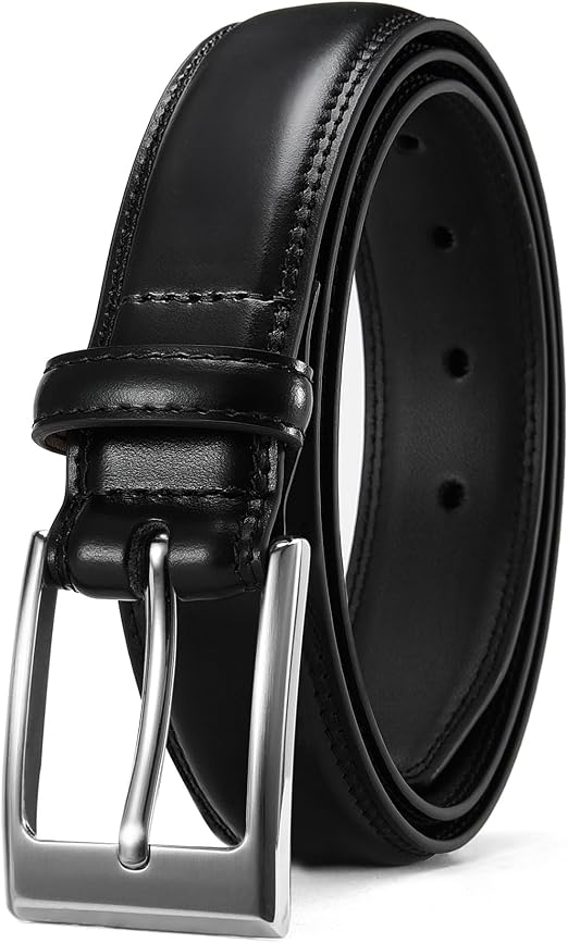 CHAOREN Mens Belts Leather 1 1/8" for Gift Men - Perfect Companion to Mens Dress Shoes