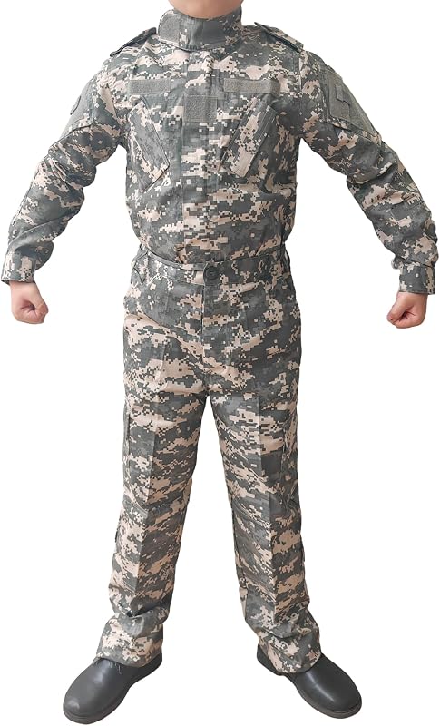H World EU Tattico Airsoft Bambini Abbigliamento Bambini BDU Caccia Militare Camouflage Combattimento Uniforme Tuta Giacca Camicia e Pantaloni
