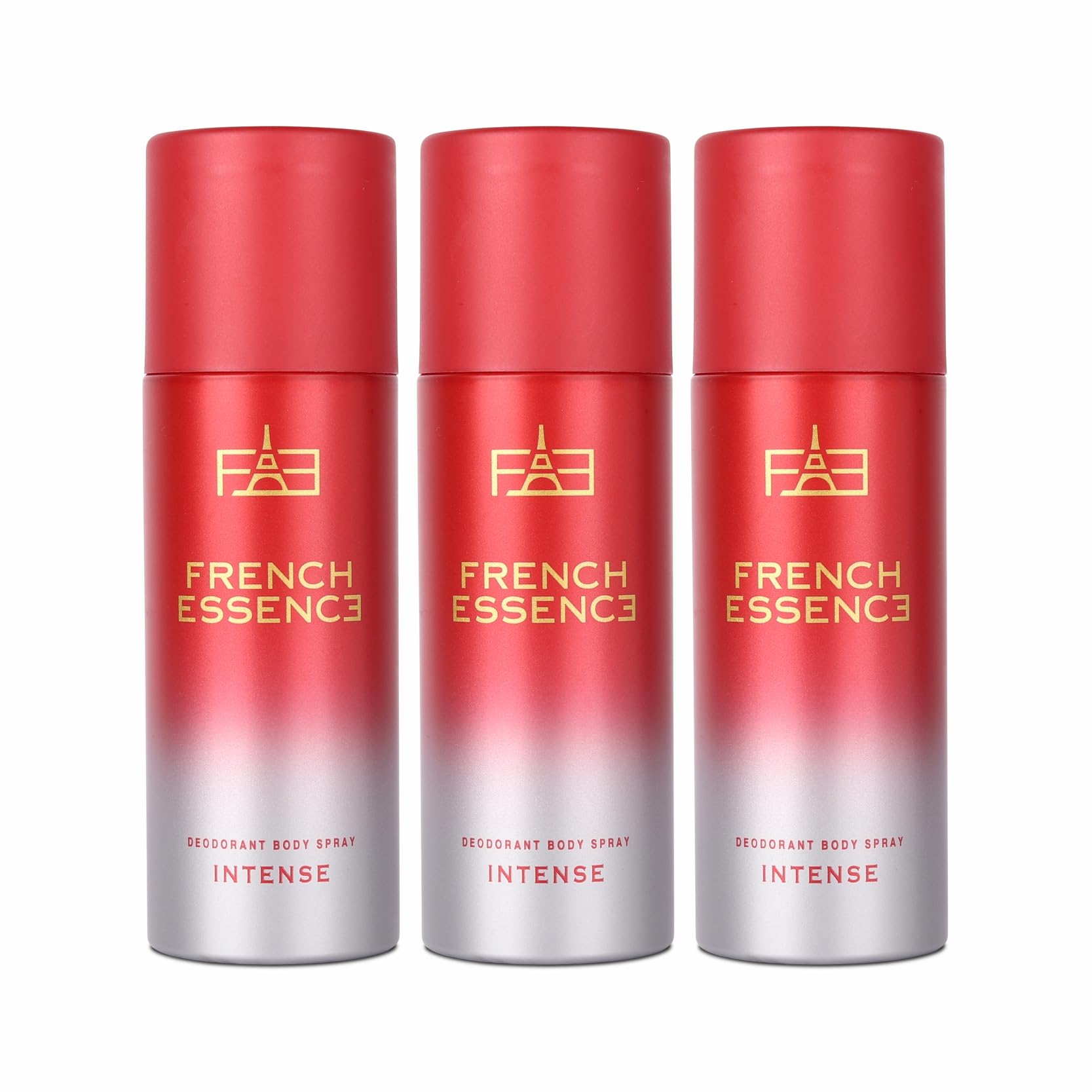 FRENCH ESSENCE Deodorant Spray Perfume/Deodorant for men/Men Deo/Body Spray for men,Long Lasting Fragrance, Fresh Scent (Intense)150ml Each - Pack of 3-image-18