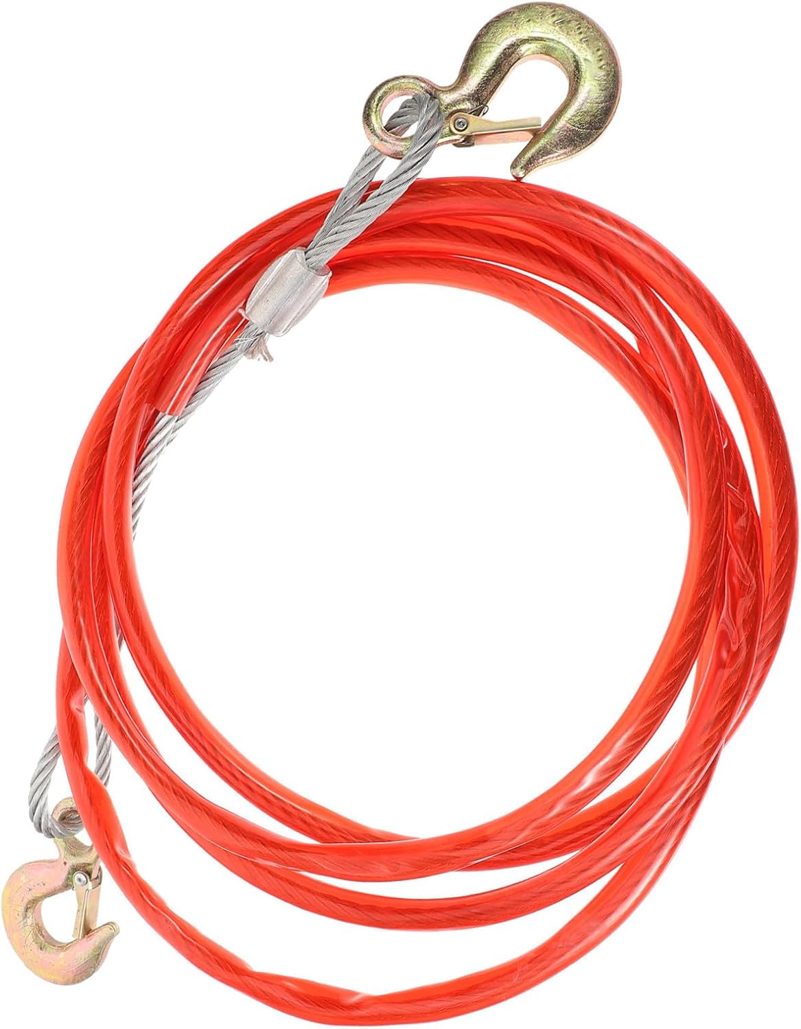Gatuida Heavy Duty Towing Cable Hook Thickness Versatile Tow Rope for Cars Trucks Trailers Boats and Wear Resistant for Outdoor Use