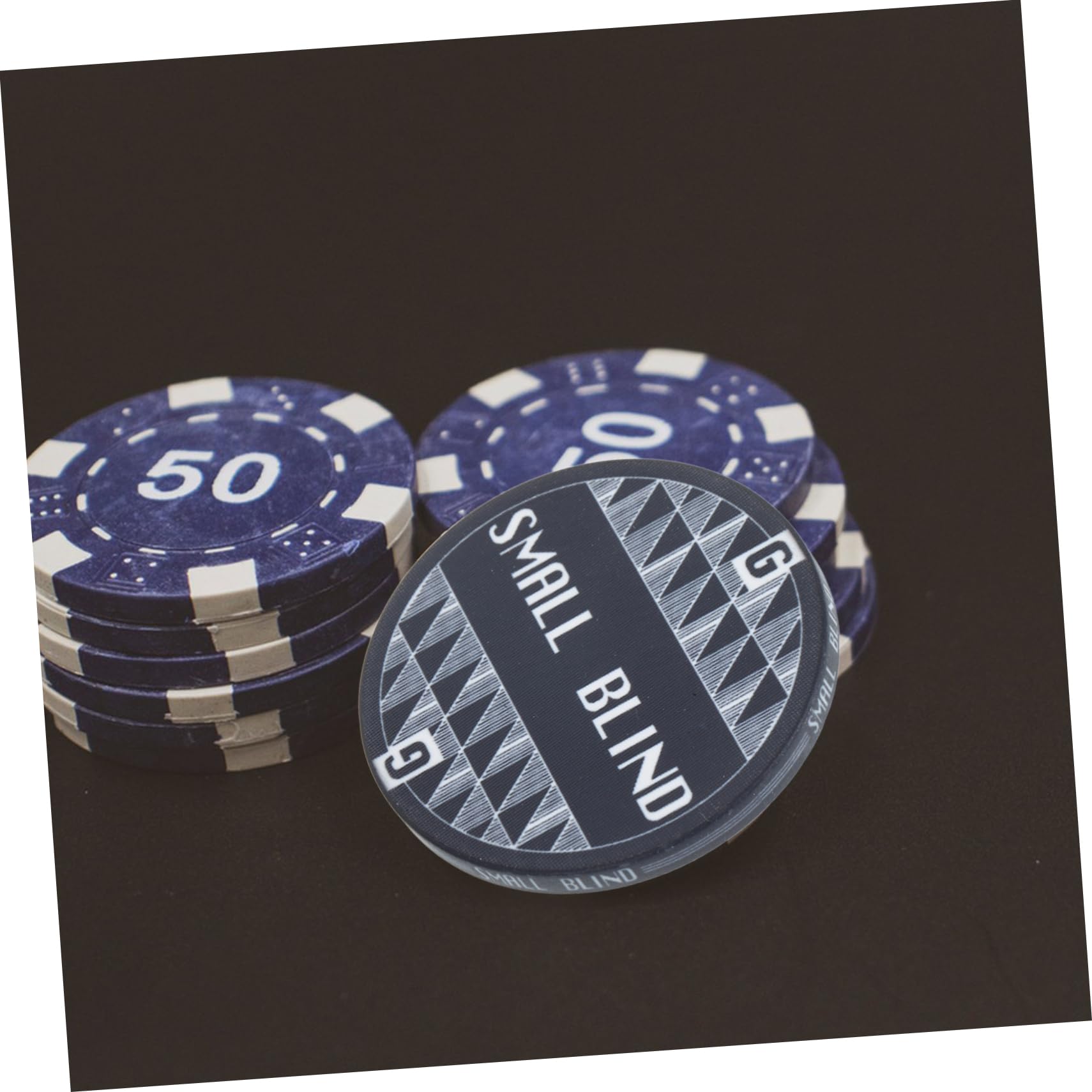 KONTONTY Dealer Button Poker Accessories Poker Blind Tokens Blind Betting Chips