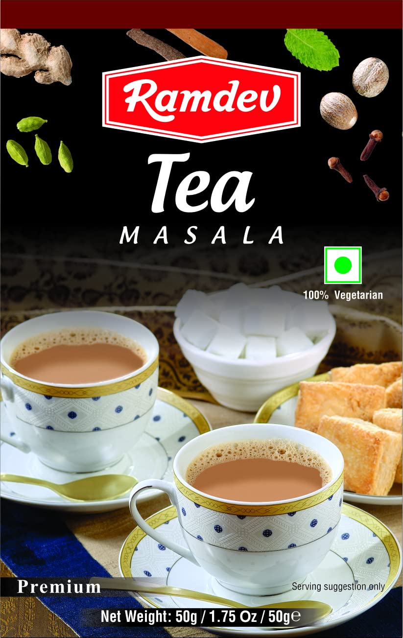 Ramdev Tea Masala 50 g Pack of 5