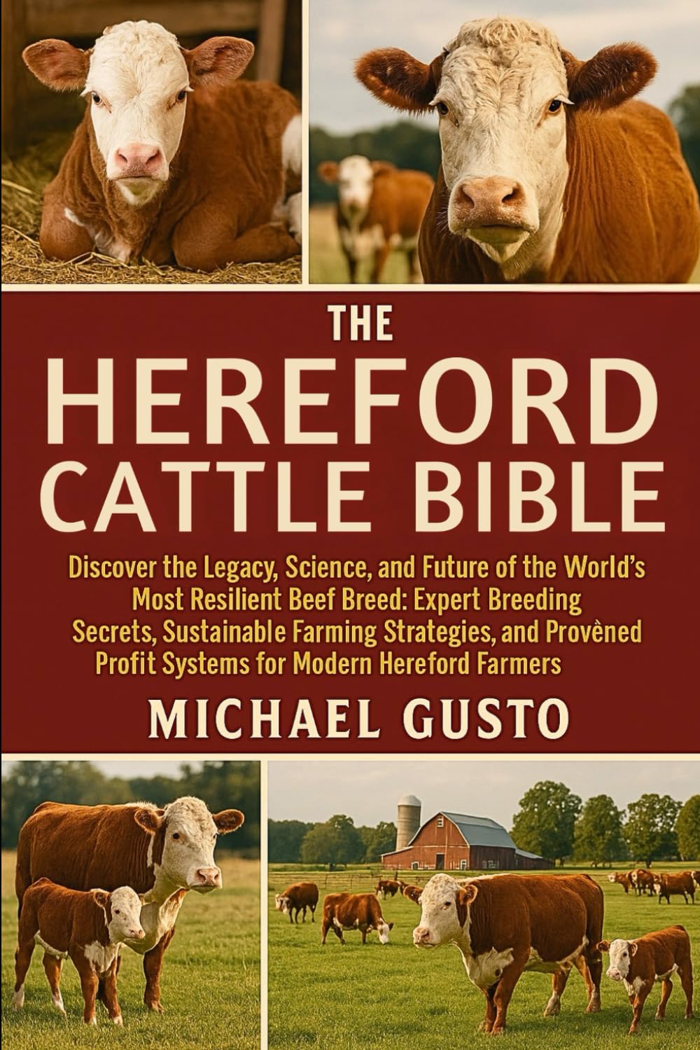 THE HEREFORD CATTLE BIBLE: Discover the Legacy, Science, and Future of the World’s Most Resilient Beef Breed: Expert Breeding Secrets, Sustainable ... Profit Systems for Modern Hereford Farmers