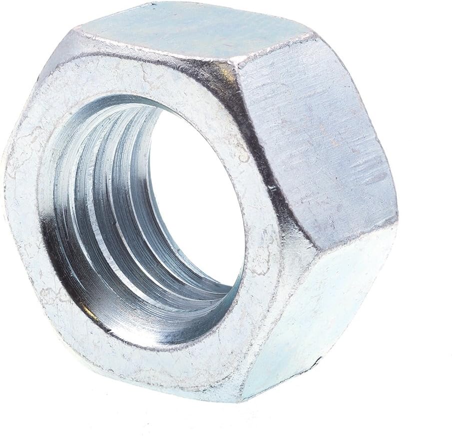 Prime-Line 9087948 Finished Hex Nuts, Class 8 Metric, M16-2.0, Zinc Plated Steel (5 Pack)