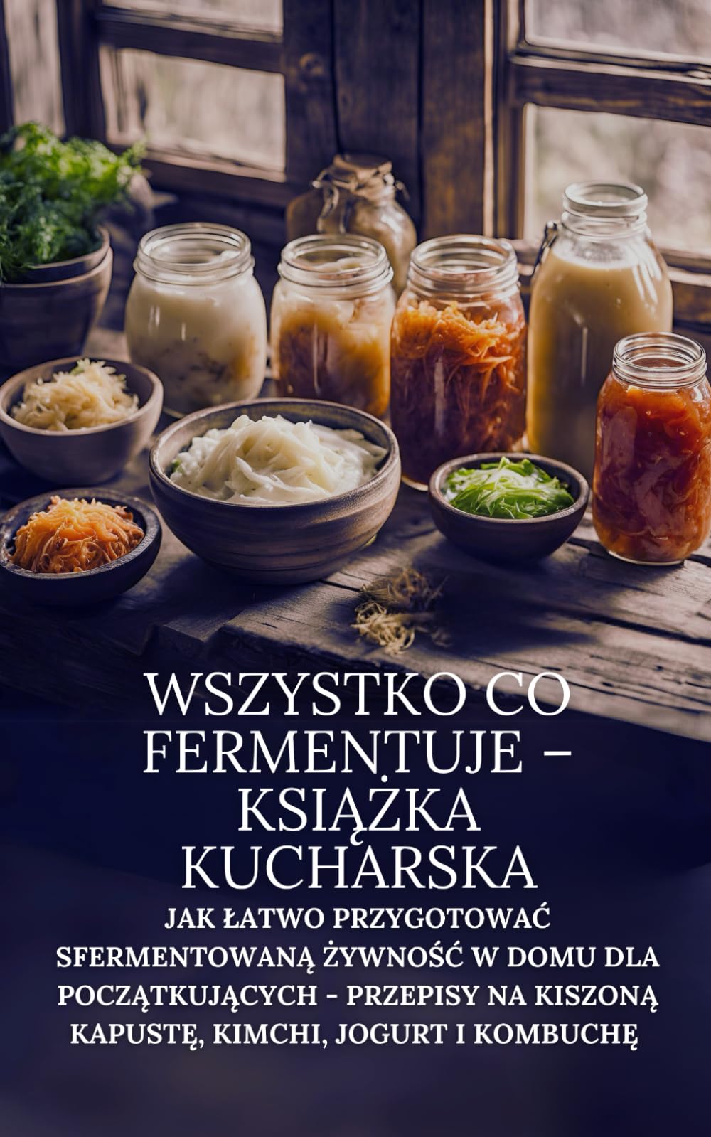 Wszystko co fermentuje – książka kucharska: Jak łatwo przygotować sfermentowaną żywność w domu dla początkujących - przepisy na kiszoną kapustę, kimchi, jogurt i kombuchę: 1