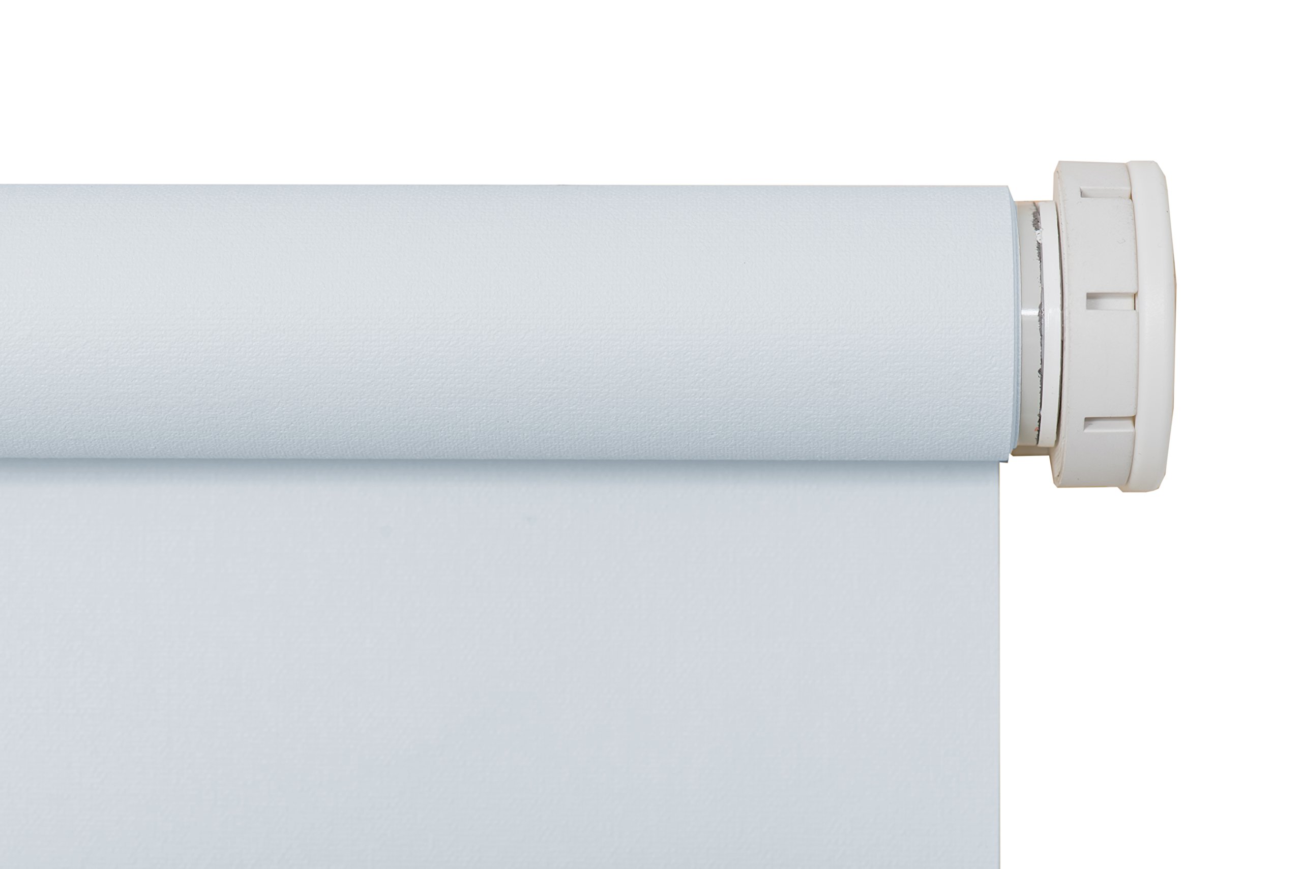 Sunl INES Batterie Store Enrouleur occultant Anthracite PES, Gris Clair, 8 x 80 cm