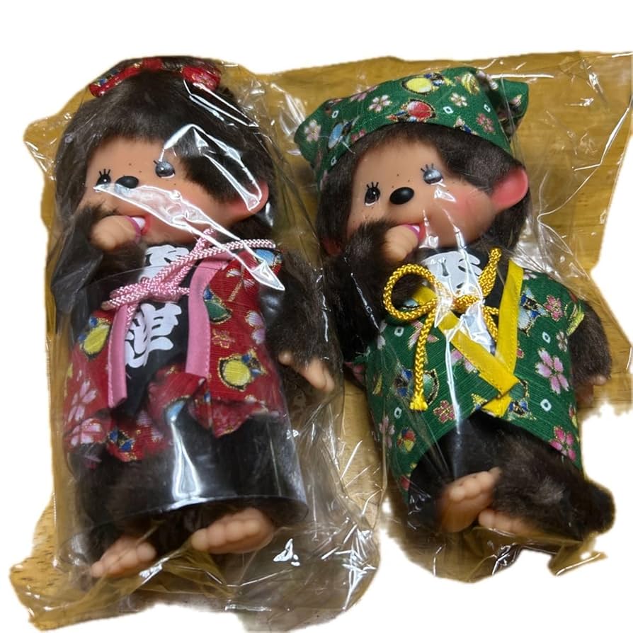 モンチッチ さるぼぼ　飛騨高山限定　女の子　レアな大サイズ モンチッチ さるぼぼ 飛騨高山限定 女の子 レアな大サイズ