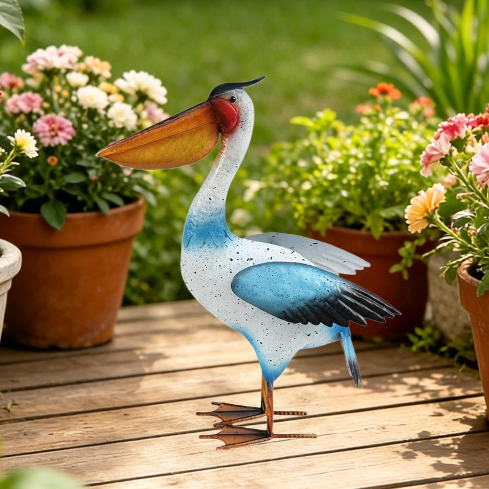 Scultura, Statua da Giardino, Decorazione Versatile, Regalo Fai da Te, Ornamento Paesaggistico, Accessorio per Cortile