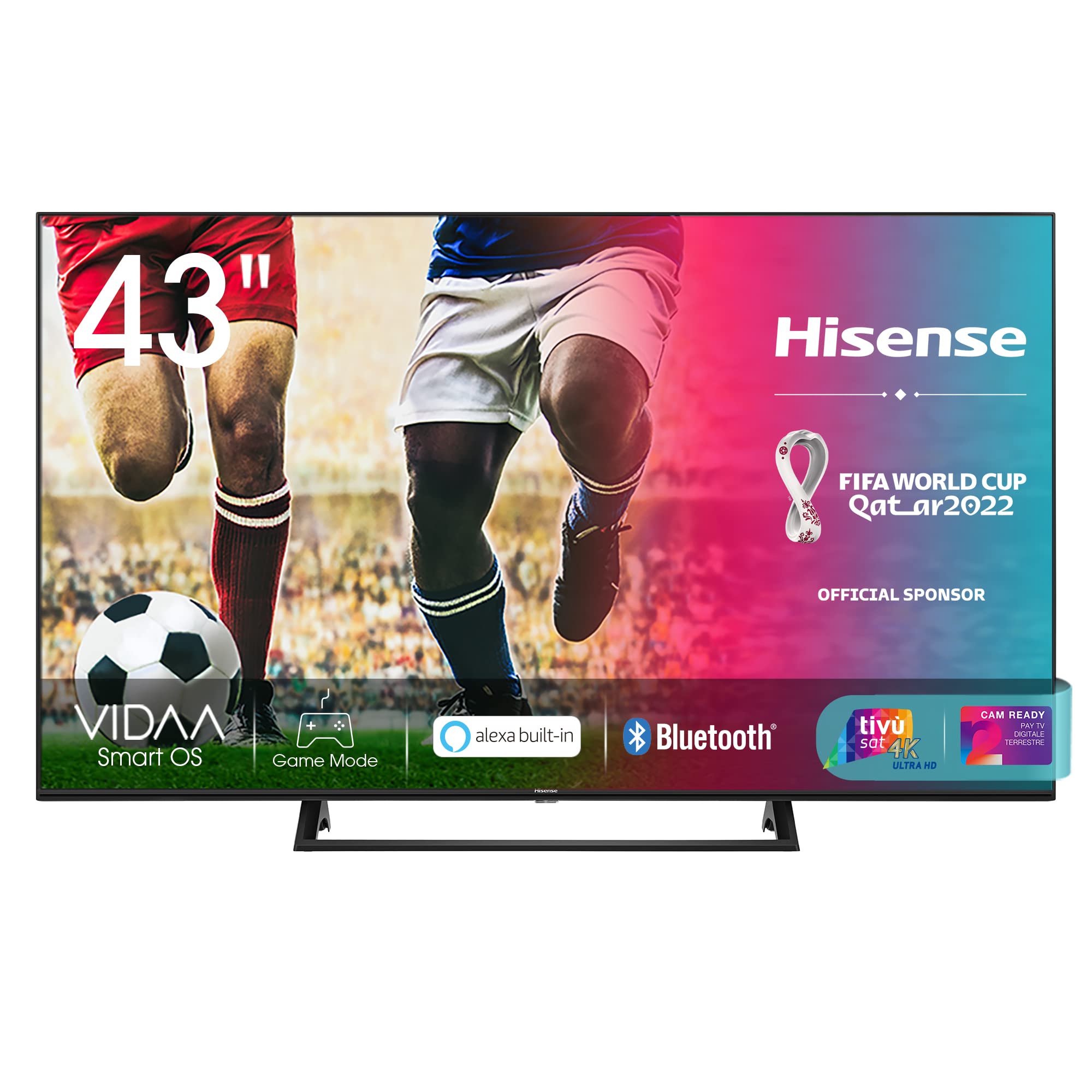 Hisense 43AE7210F, Smart TV LED Ultra HD 4K 43