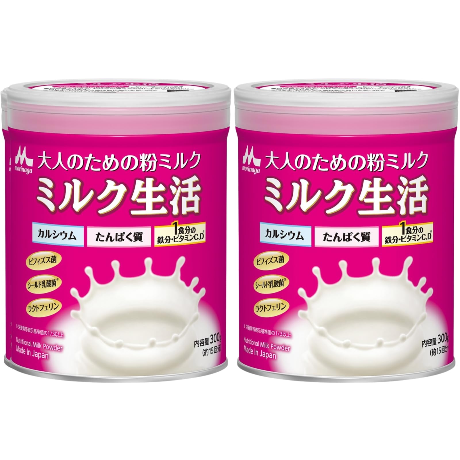 森永 ミルク生活 大人のための粉ミルク 300g 6缶 セット Amazon.co.jp: 【Amazon.co.jp限定】 森永乳業 大人のための粉ミルク