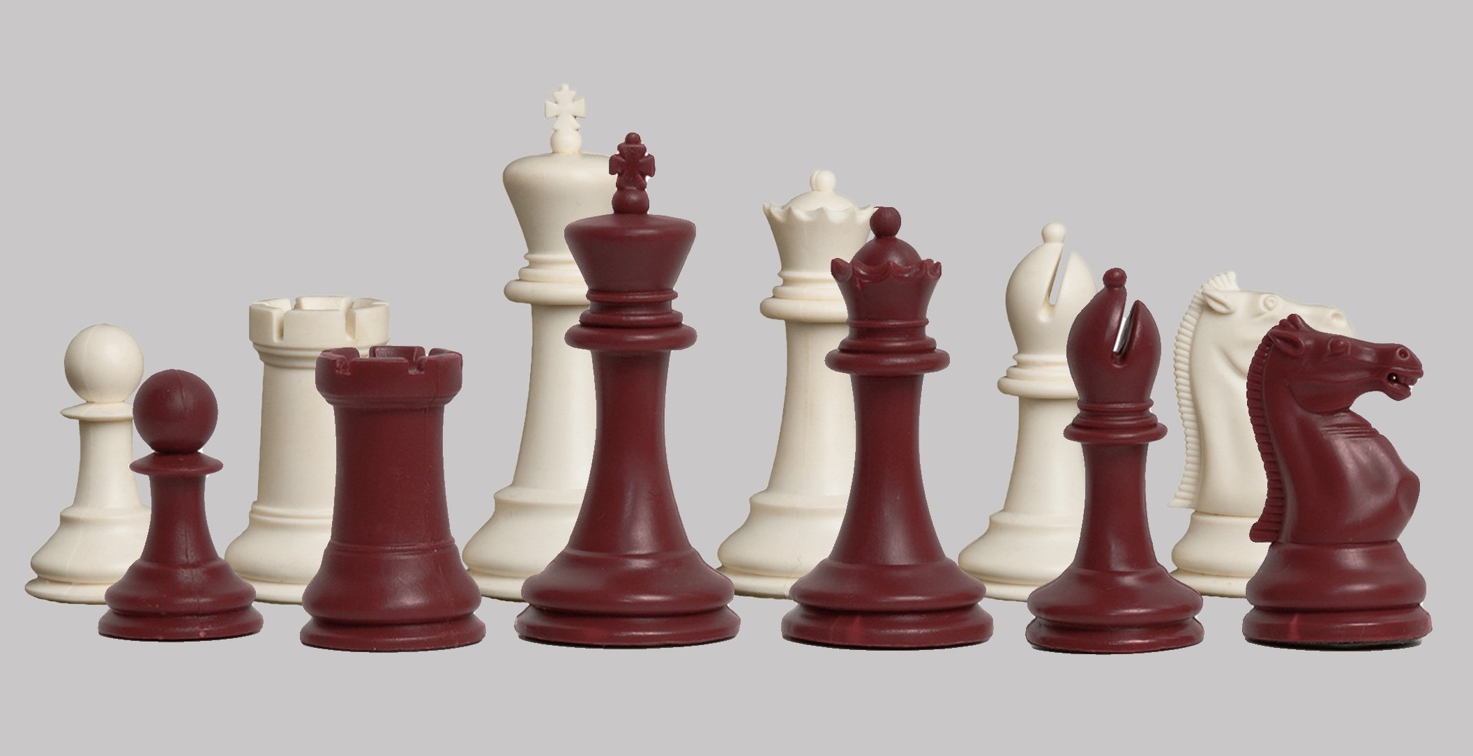The House of Staunton - The Marshall Plastic Chess Set - Pieces Only - 3.75