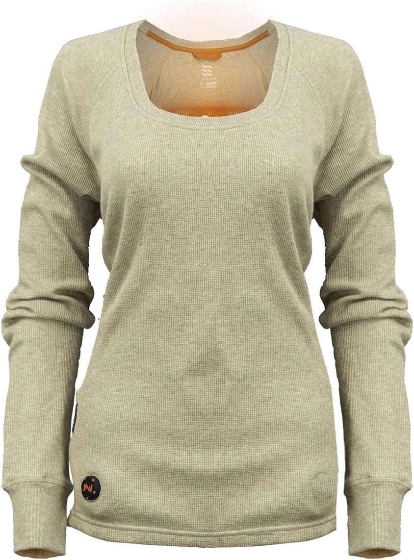 Fieldsheer Thermick - Women's Heated Shirt with Battery Pack, Thermal Baselayer