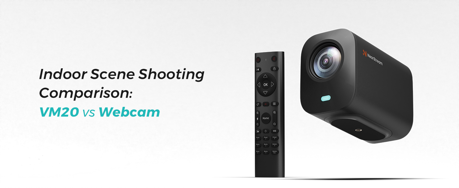 NearStream VM20 Wired Streaming Camera 4K with 40X Hybrid