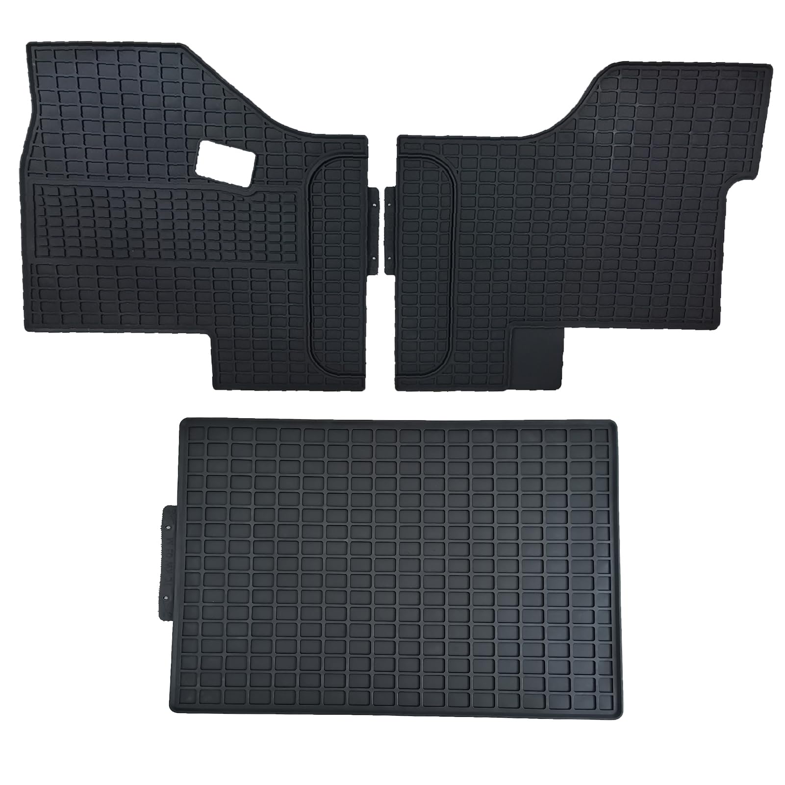Floor Mat Liner Fit for Kenworth T680 T880 W990 Peterbilt 579 567 Trucks, Black