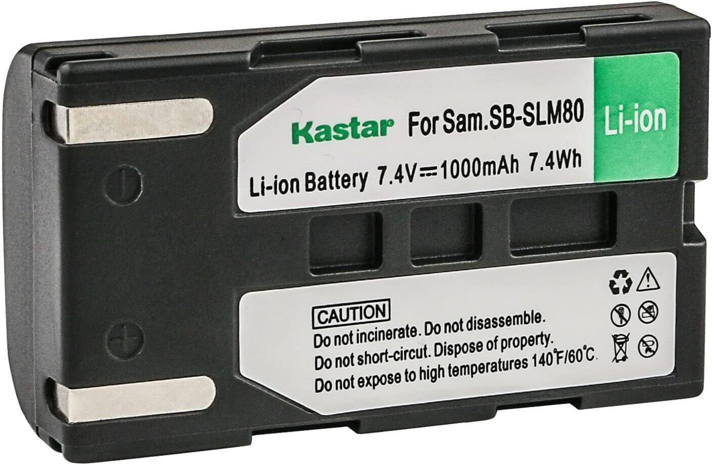 Kastar SB-LSM80 attery 1-Pack Replacement for Samsung SB-LSM80 SBLSM80, SB-LSM160 SBLSM160, SB-LSM320 SBLSM320 Battery