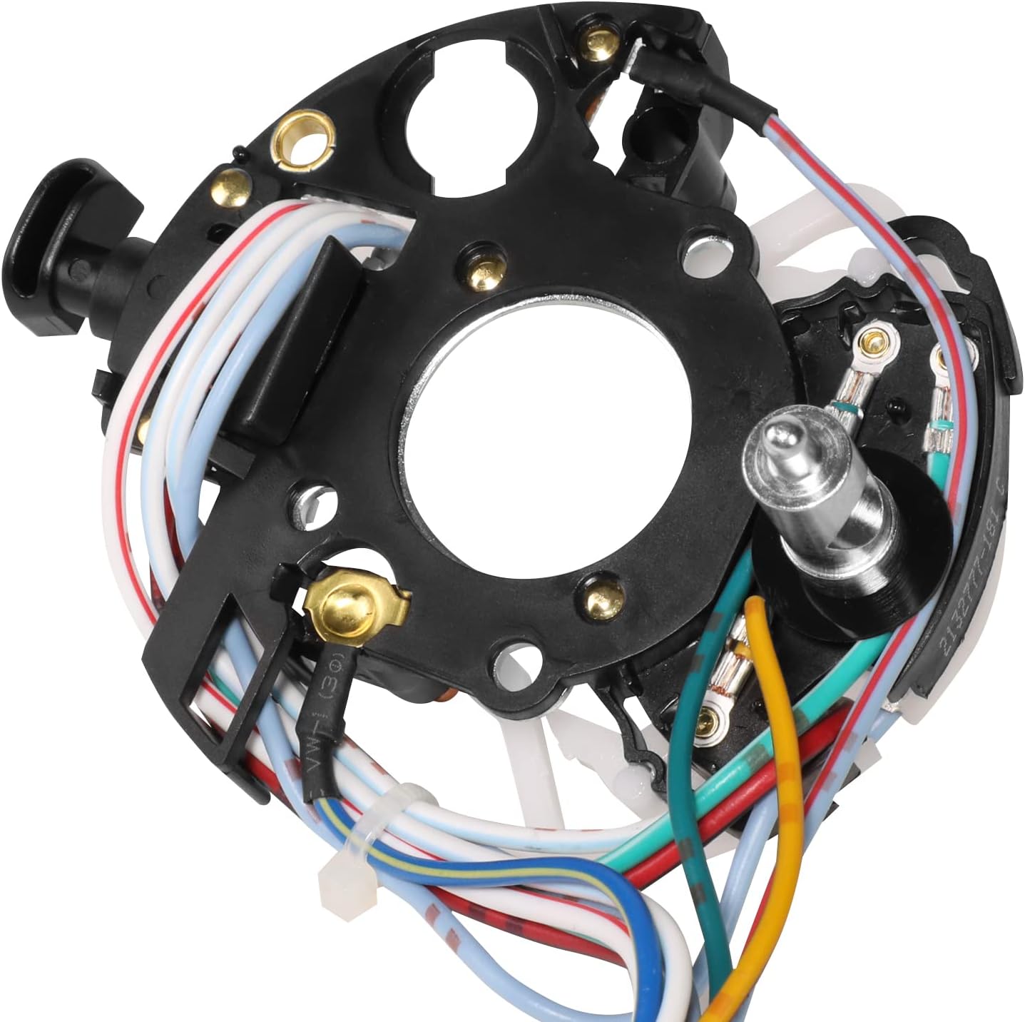 Factory Style Multi-Function Combination Turn Signal Switch Assembly Compatible with Ford E/F-Series 100 150 250 350 at 1973-1977, Driver Left Side, Black