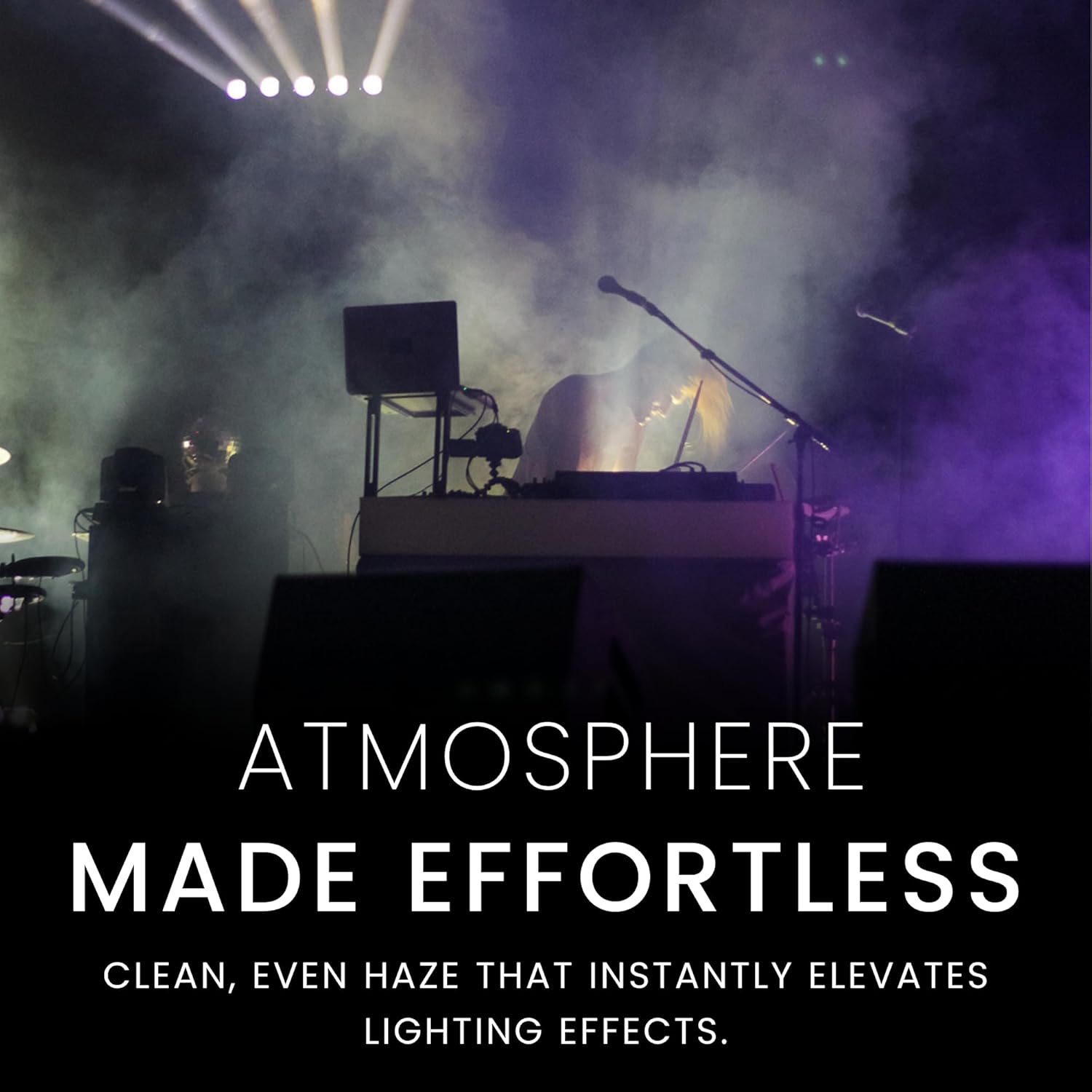 CHAUVET DJ – Hurricane Haze 4D Low Profile Hazer | Adjustable Scoop Direction Control | Wired Timer Remote & Built In Dmx Operation | High Output Low Noise Fan | Small Footprint Placement