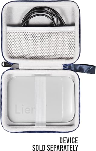 Miniatura 8 de alltravel Liene - Estuche para impresora fotográfica Liene de 2 x 3 pulgadas, mini impresora fotográfica instantánea portátil a color (rosa)
