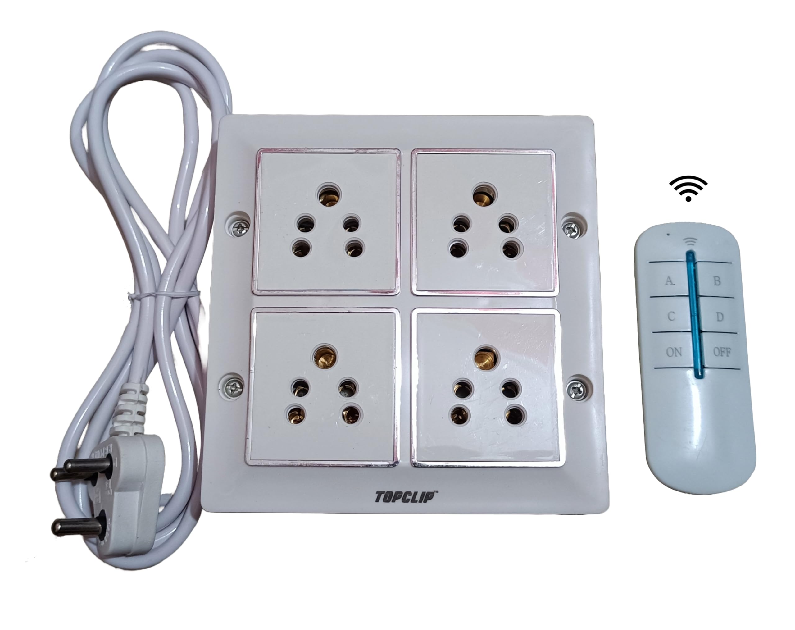 See full amazon price history chart for Invont Modular Gang Box with Four Socket and One Remote Control | Remote Control Power Outlet Light Switch Socket for Home Lamp Holder Adapter | Remote Control White Extension Board Invont Modular Gang Box with Four Socket and One Remote Control | Remote Control Power Outlet Light Switch Socket for Home Lamp Holder Adapter | Remote Control White Extension Board (B0DDLJ9P3M) Amazon Price History, Amazon Price Tracker