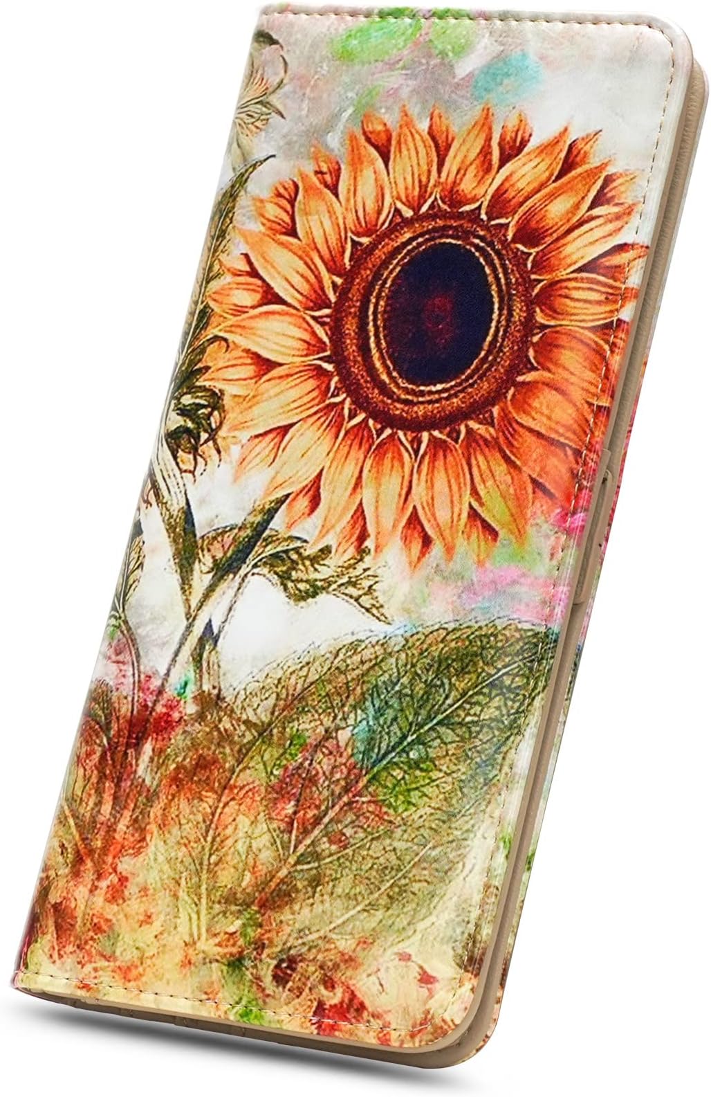 APHISON Wallet Women Ultra Slim Thin Leather Womens Wallet RFID Blocking Credit Card Holder Bifold Clutch Long Ladies Billfold