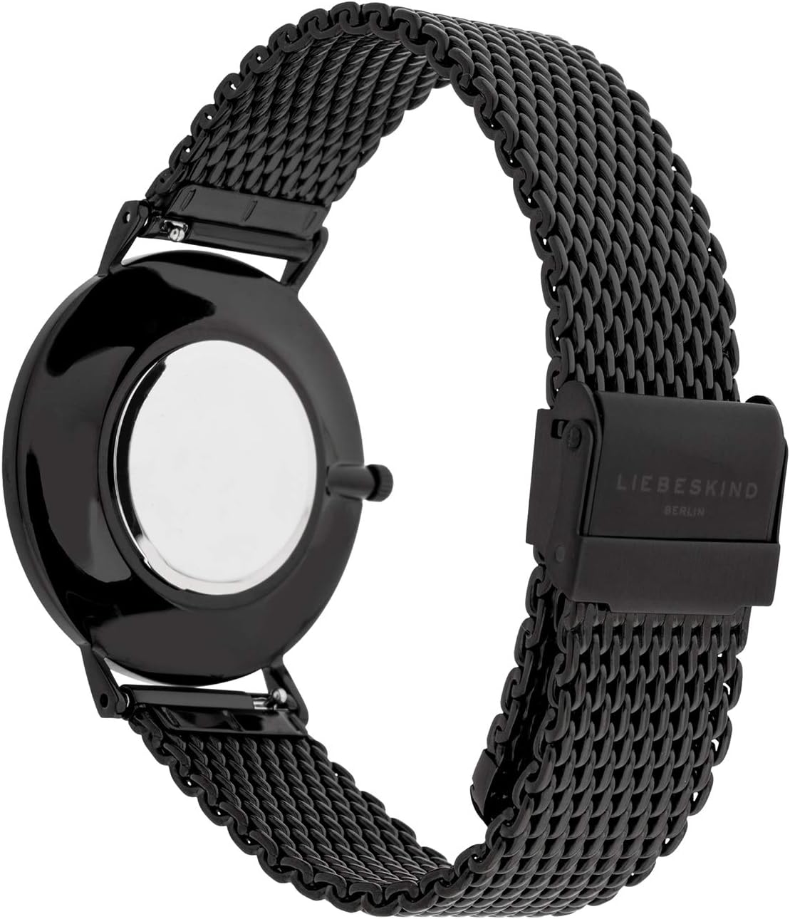 Liebeskind Analogue Quartz Watch with Stainless Steel Strap Ip Black-black Single