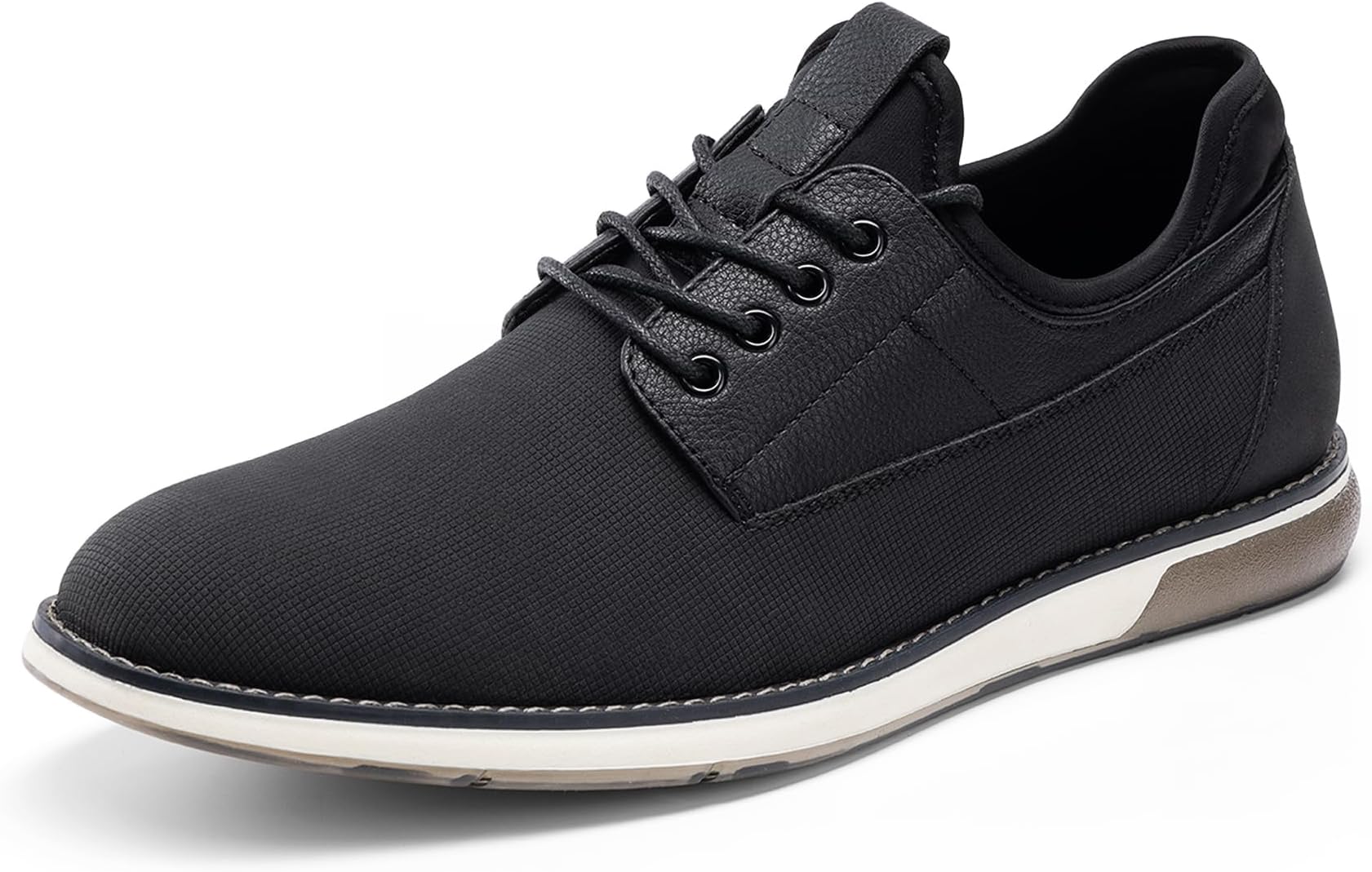 Bruno Marc Men's Plain Toe Oxford Shoes Business Formal Derby Dress Sneakers Crossflex GentEdge