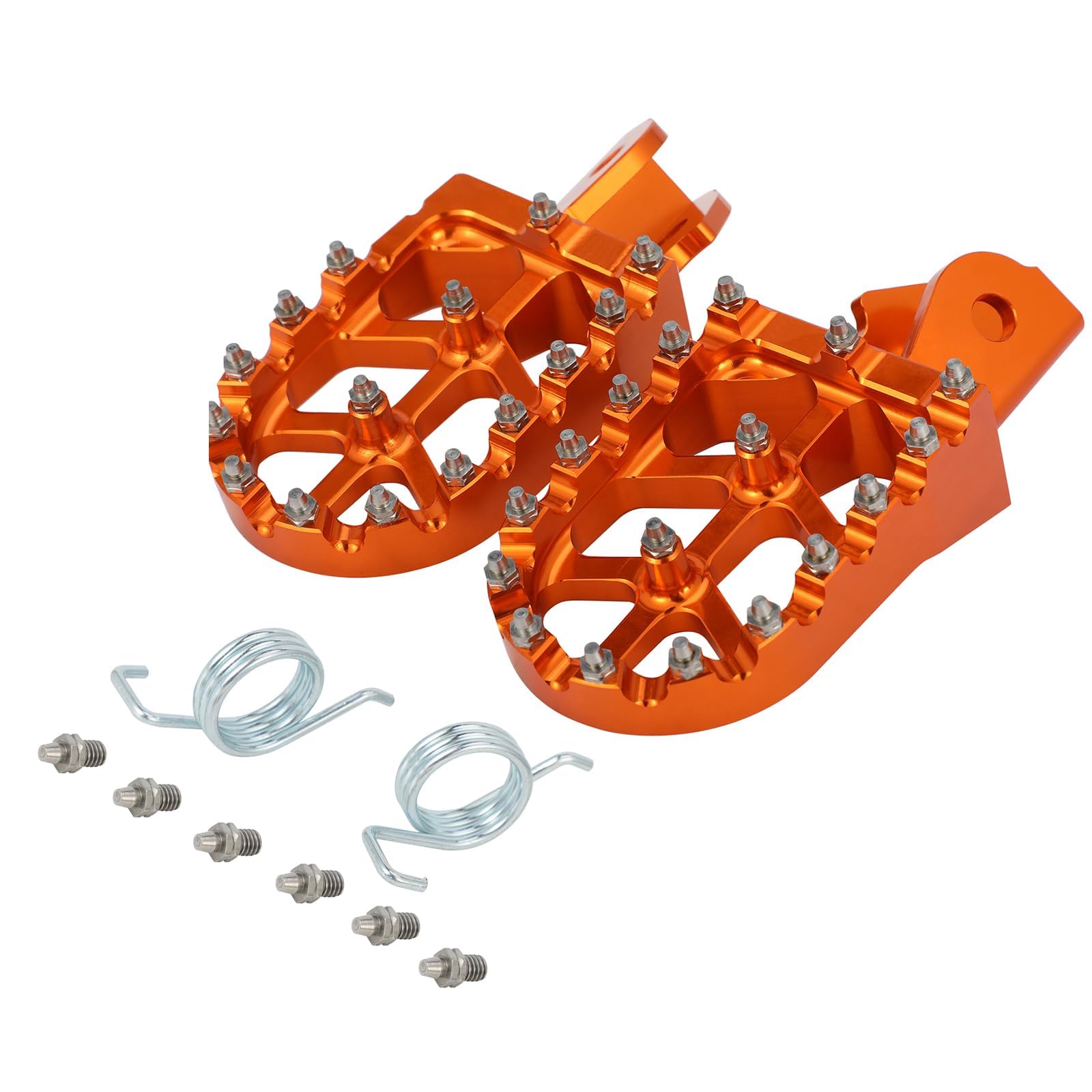 EOEIIQXZJXG Motorcycle Footrest Pegs, for Kawasaki KX250 KX250F KX250X KX450 KX450F KLX450R KX450X KX Rider Passenger Footrest CNC aluminum Non-slip Pegs Footstool,G