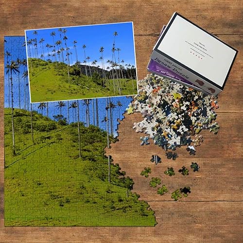 Miniatura 3 de Colombia Quindio rompecabezas 1000 piezas juego arte viaje recuerdo de madera