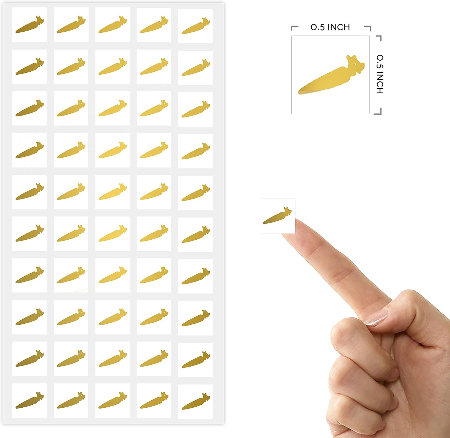 Sunny Bride Wedding Meal Stickers White Square Stickers Wedding