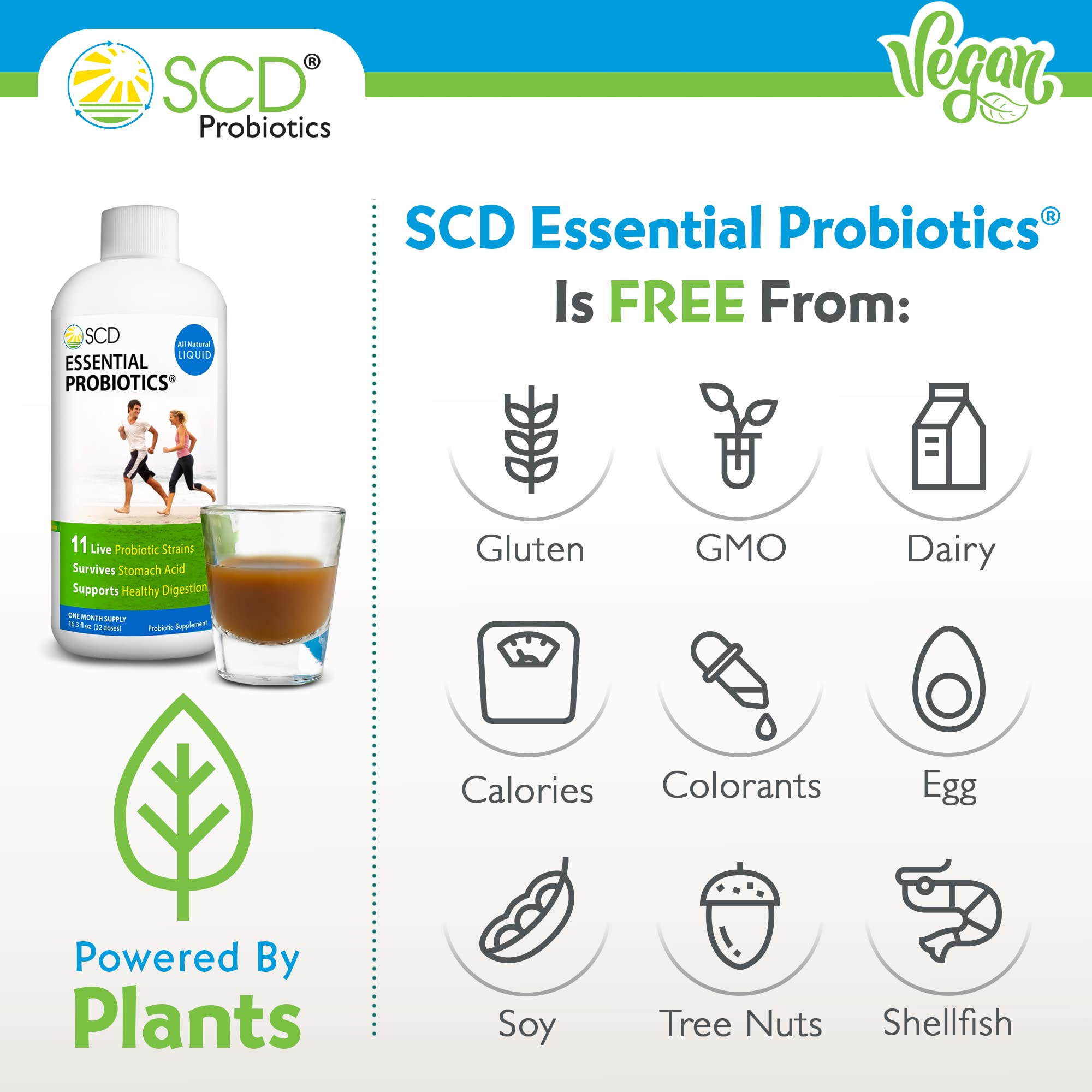 Buy SCD Essential Probiotics Raw, Live, Unpasteurized Probiotic