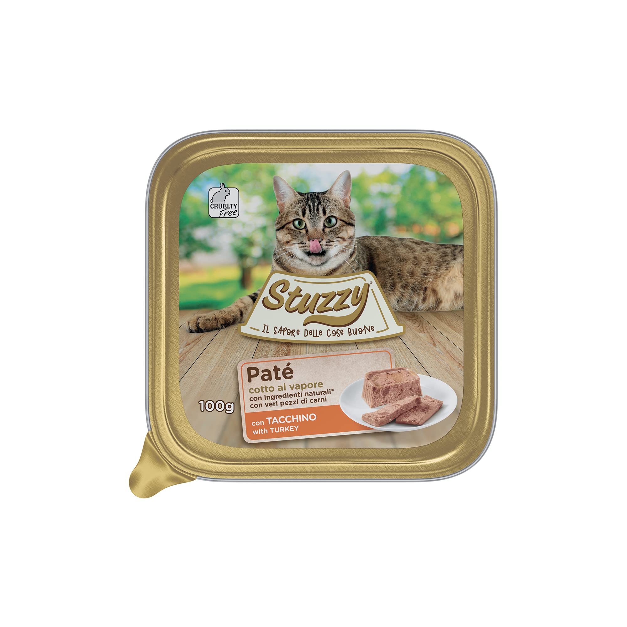 Stuzzy Mister mokra karma dla kotów indyk 3,2kg (32x100g) + Stuzzy Mister mokra karma dla kotów pstrąg 3,2kg (32x100g)