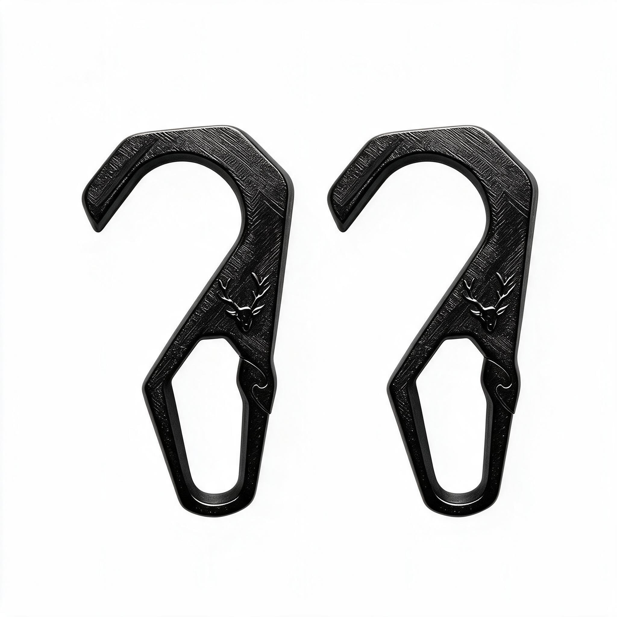 2 Pack Heavy Duty Ladder Paint Bucket Hooks Plastic