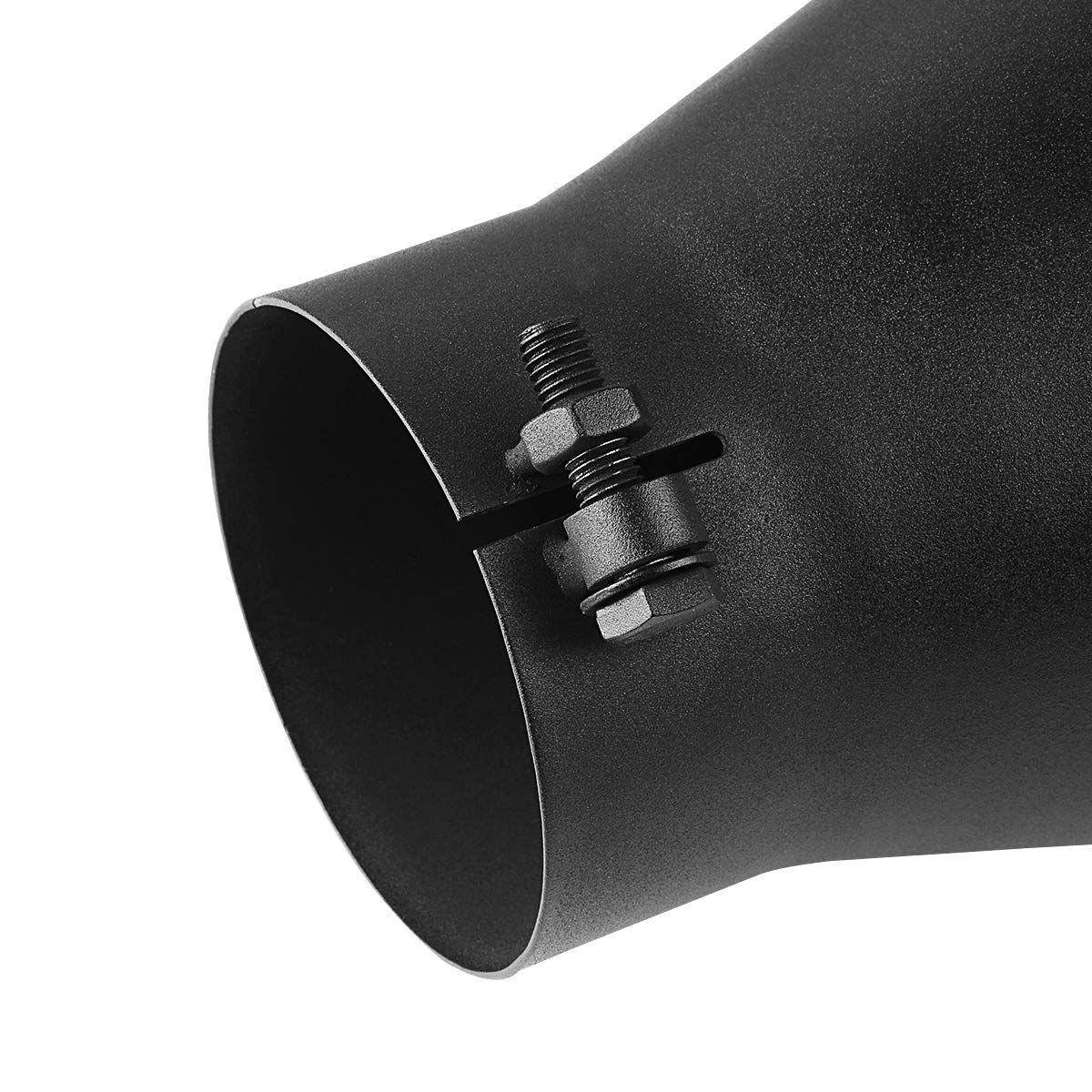 Elbow Exhaust Tip, 4 Inch Inlet, 6 Inch Outlet, 23 In Overall Length, Chrome Turn - View #12