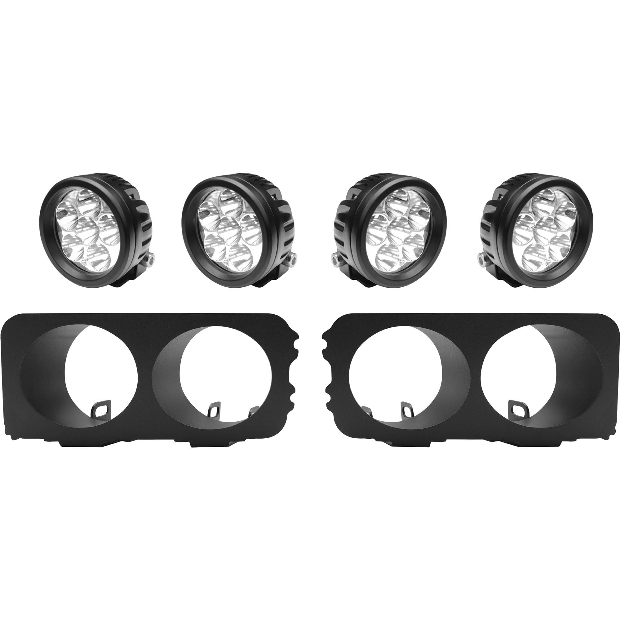 Westin 58-9905 Outlaw/Pro-Mod Bumper Light Kit Round LED Light