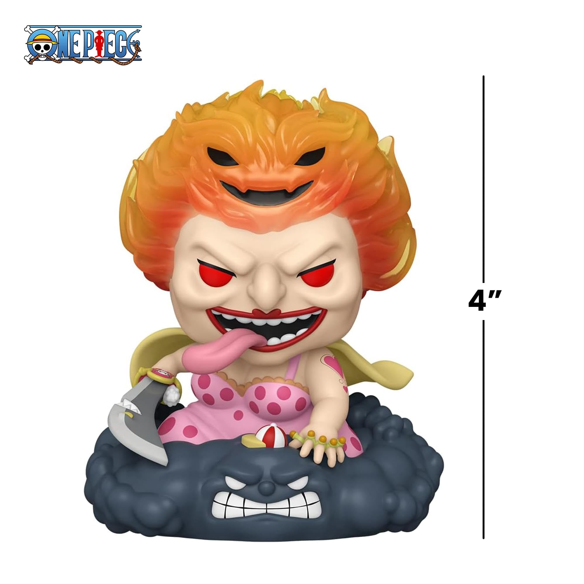 Funko Pop! Deluxe: One Piece - Hungry Big Mom - Vinyl-Sammelfigur - Geschenkidee - Offizielle Handelswaren - Spielzeug Für Kinder und Erwachsene - Anime Fans - Modellfigur Für Sammler