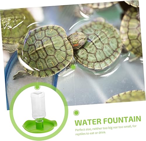 Miniatura 3 de Ipetboom Dispensador de agua para reptiles, accesorios de lagarto, dispensador de agua para dragones barbudos, dispensador de agua para mascotas,