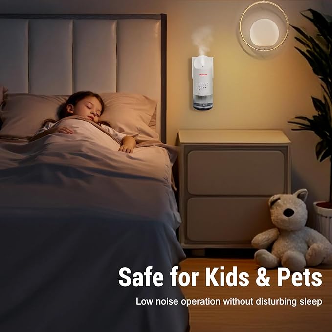 Difusor de Aromas Eléctrico sin Agua shammgria, Blanco, 160ml miniatura 7